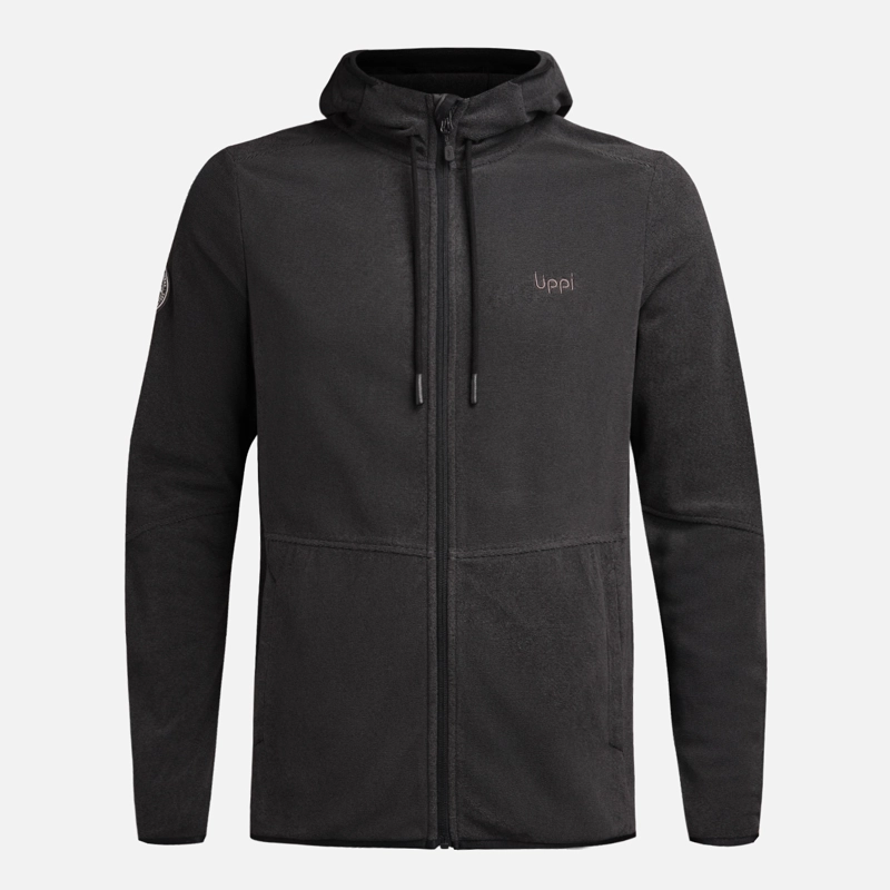 POLAR HOMBRE STRIPES NANO-F FULL ZIP HOODY NEGRO LIPPI V26 - 7
