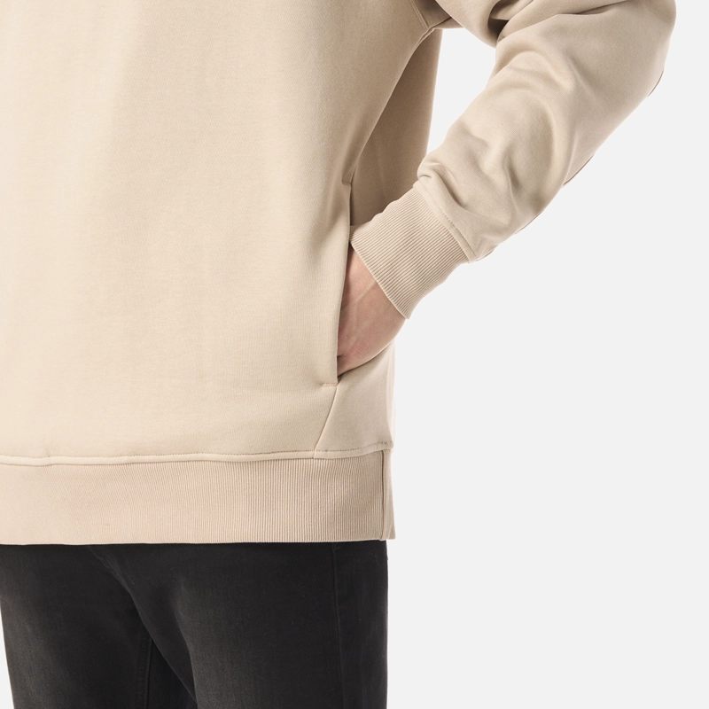 POLERON HOMBRE ULMO HOODY SWEATSHIRT BEIGE LIPPI - 5