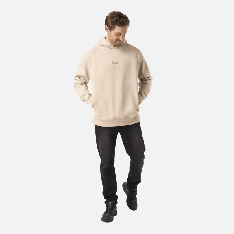 POLERON HOMBRE ULMO HOODY SWEATSHIRT BEIGE LIPPI - 6