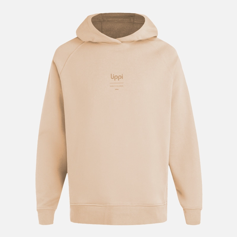 POLERON HOMBRE ULMO HOODY SWEATSHIRT BEIGE LIPPI - 7