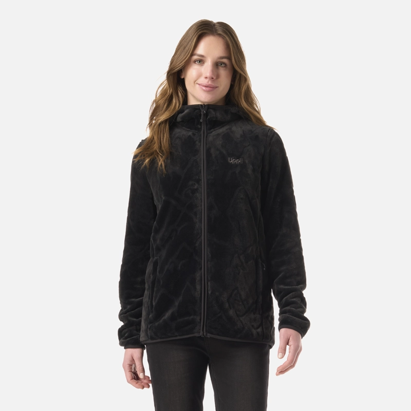 POLAR MUJER LAKESIDE THERM-PRO HOODY JACKET NEGRO LIPPI - 1