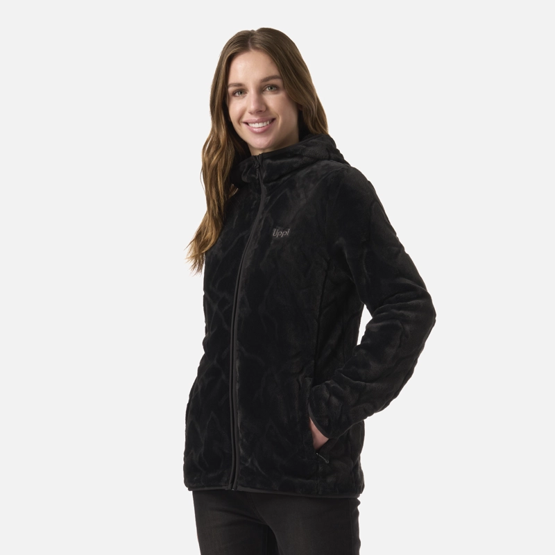 POLAR MUJER LAKESIDE THERM-PRO HOODY JACKET NEGRO LIPPI - 2
