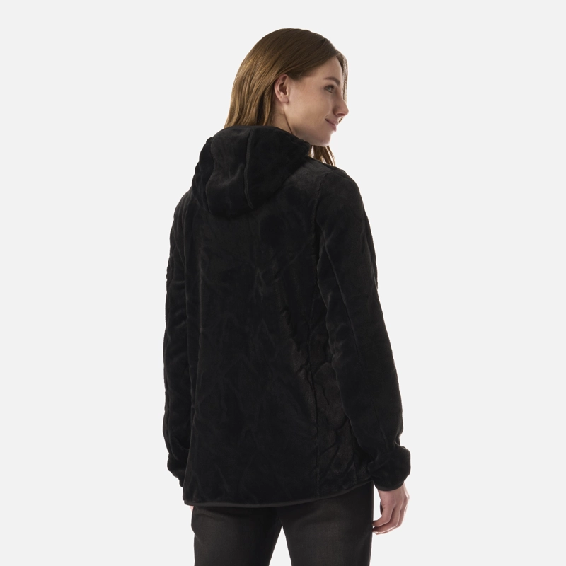 POLAR MUJER LAKESIDE THERM-PRO HOODY JACKET NEGRO LIPPI - 3