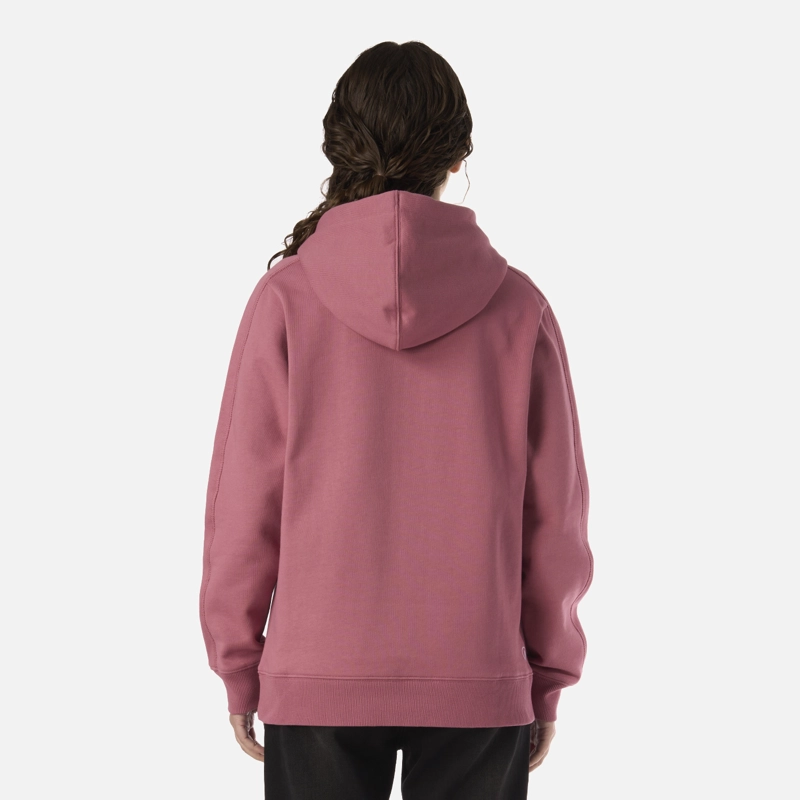 POLERON TEEN GIRL ULMO MID POINT HOODY SWEATSHIRT ROSA OSCURO LIPPI - 3