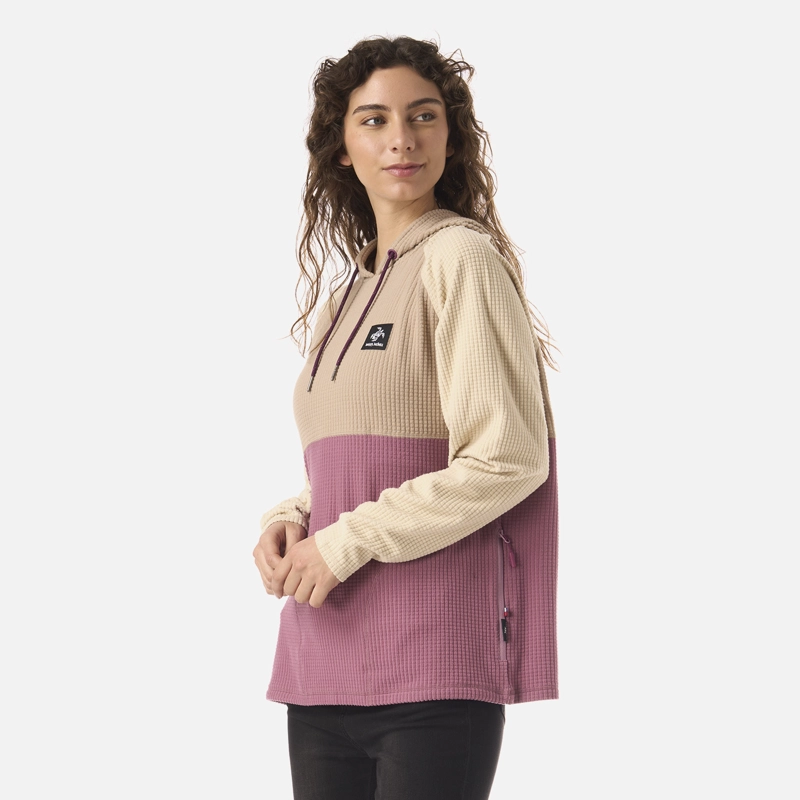 POLERON MUJER POLOLA TAUPE HAKA HONU V26 - 2