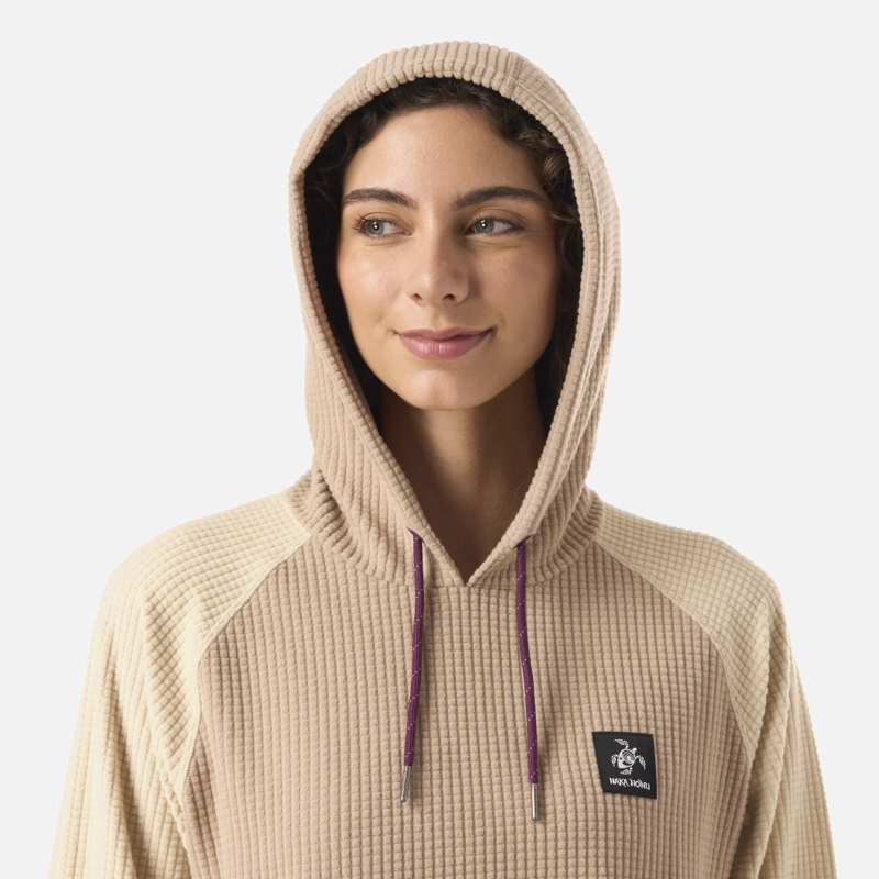 POLERON MUJER POLOLA TAUPE HAKA HONU V26 - 3