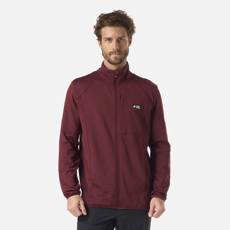 POLERON HOMBRE TAINA FULL ZIP BURDEO HAKA HONU - 1