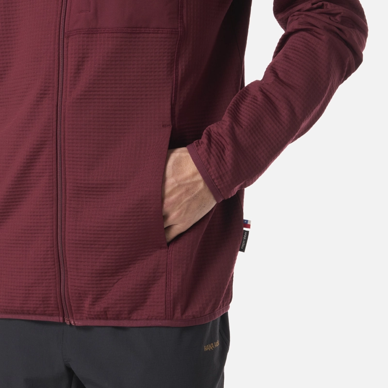 POLERON HOMBRE TAINA FULL ZIP BURDEO HAKA HONU - 5