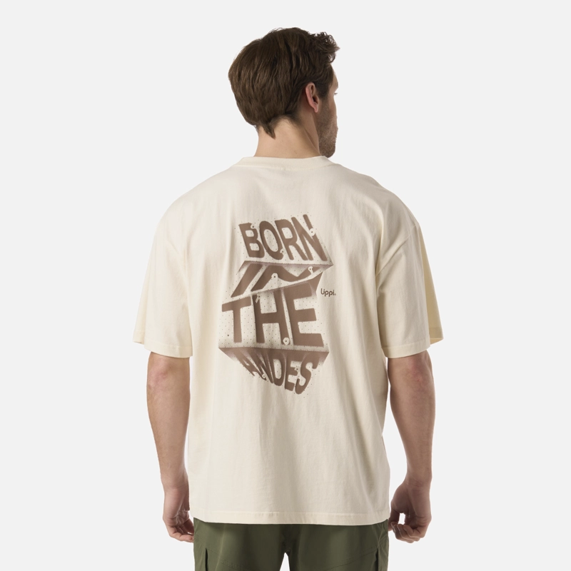 POLERA HOMBRE BOULDER T-SHIRT CREMA LIPPI V26 - 2