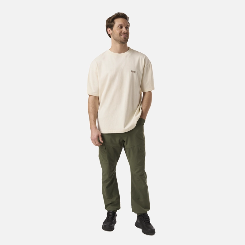POLERA HOMBRE BOULDER T-SHIRT CREMA LIPPI V26 - 5