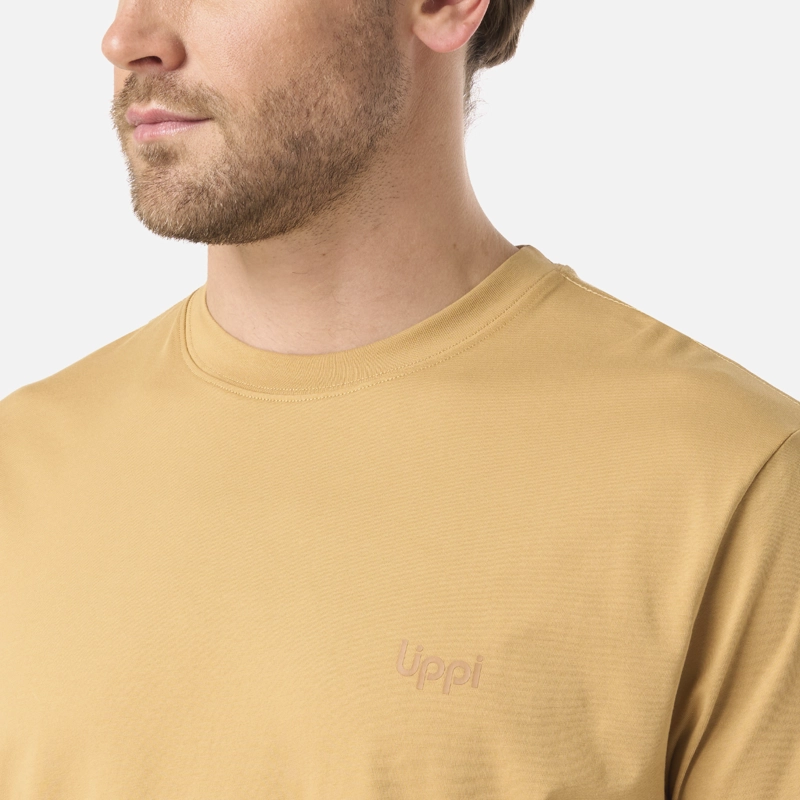 POLERA HOMBRE GREEN SORONA T-SHIRT CAMEL LIPPI - 4