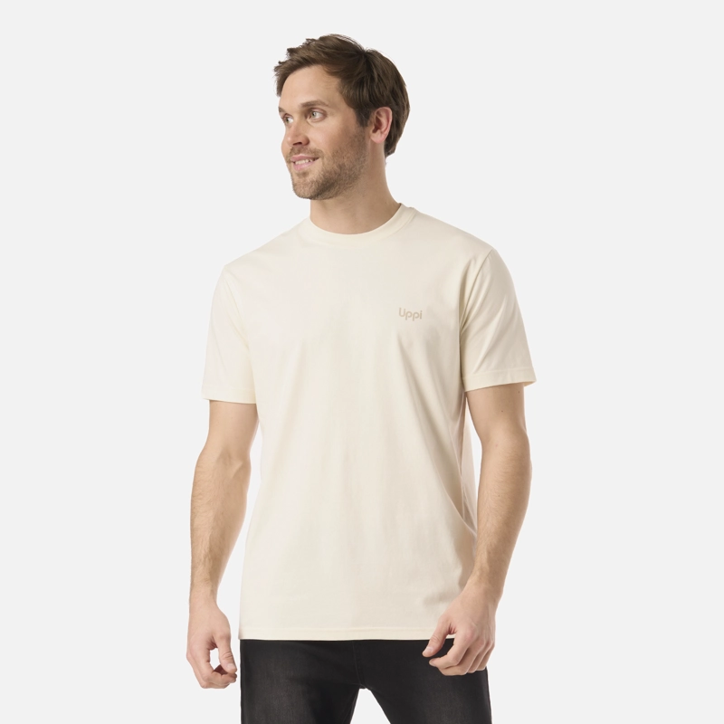 POLERA HOMBRE GREEN SORONA T-SHIRT CREMA LIPPI V26 - 1