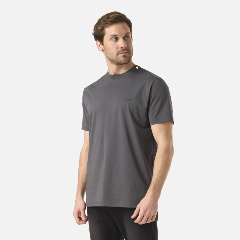 POLERA HOMBRE GREEN SORONA T-SHIRT GRAFITO LIPPI V26 - 2
