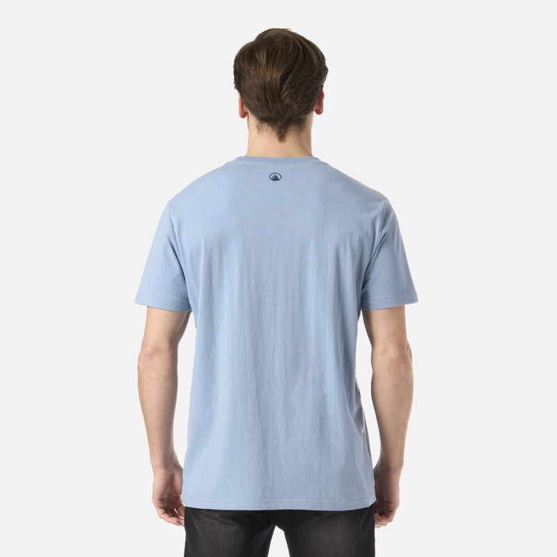 POLERA HOMBRE ULMO POCKET T-SHIRT AZUL PIEDRA LIPPI - 3
