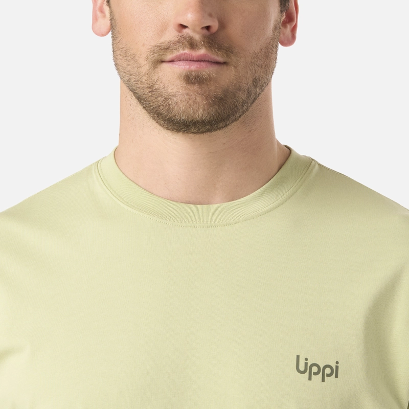 POLERA HOMBRE GREEN SORONA T-SHIRT VERDE MANZANA LIPPI - 4