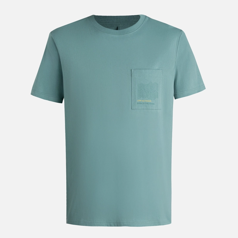 POLERA HOMBRE ULMO POCKET T-SHIRT TURQUESA LIPPI - 6