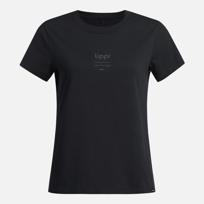 POLERA MUJER ULMO MID POINT T-SHIRT NEGRO LIPPI - 6