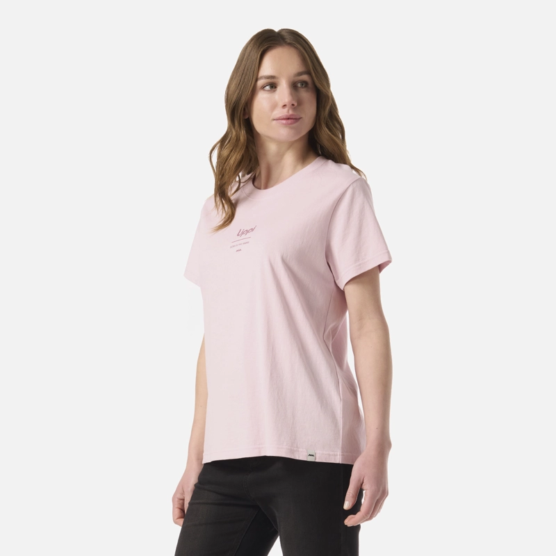 POLERA MUJER ULMO MID POINT T-SHIRT ROSA CLARO LIPPI - 2