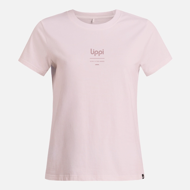 POLERA MUJER ULMO MID POINT T-SHIRT ROSA CLARO LIPPI - 6