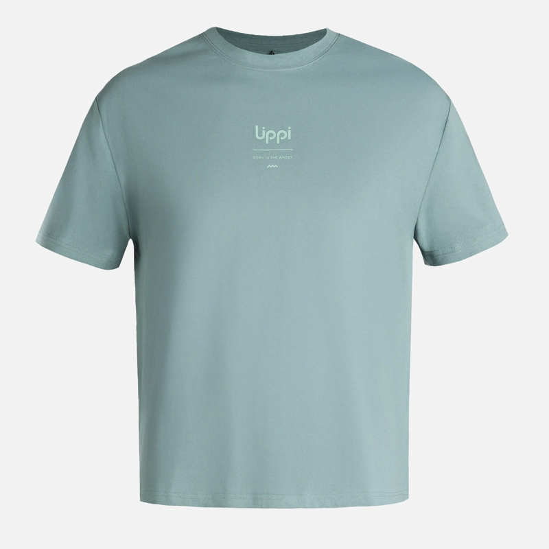 POLERA TEEN BOY MOUNTAIN TRIP OVERSIZE T-SHIRT TURQUESA LIPPI - 7