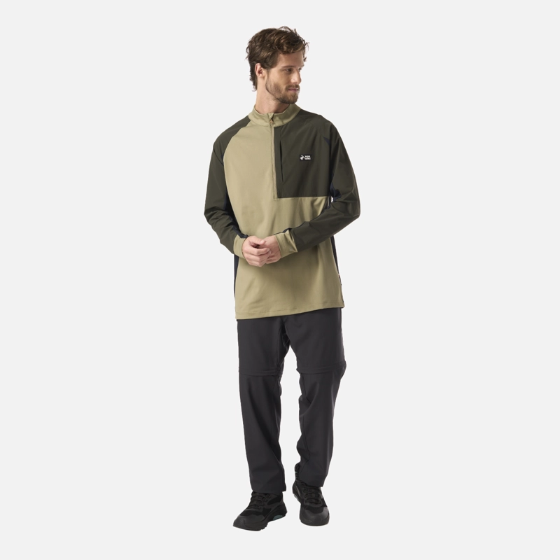 POLERON HOMBRE HIGO VERDE OLIVA HAKA HONU - 6