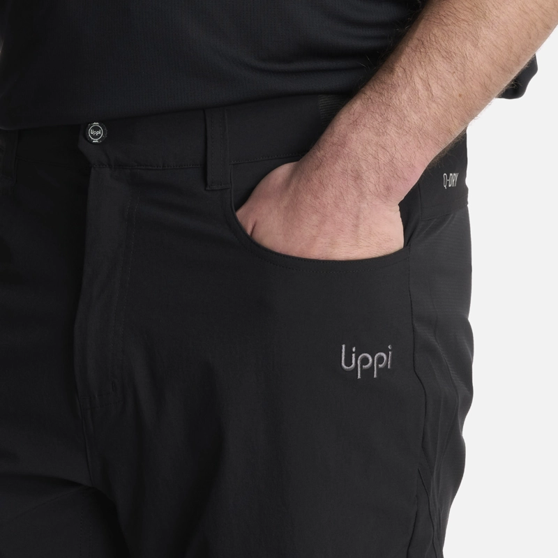 PANTALON HOMBRE LENNOX Q-DRY SLIM FIT PANTS NEGRO LIPPI - 4