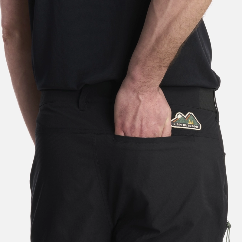 PANTALON HOMBRE LENNOX Q-DRY SLIM FIT PANTS NEGRO LIPPI - 7
