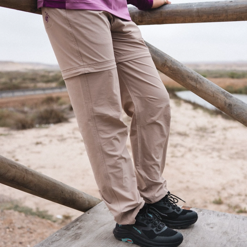 PANTALON MUJER DESMONTALO TAUPE HAKA HONU - 9