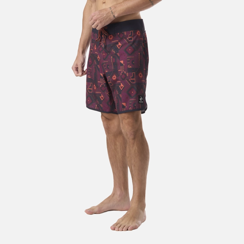 TRAJE DE BAÑO HOMBRE SORFER PRINT AZUL NOCHE HAKA HONU - 2
