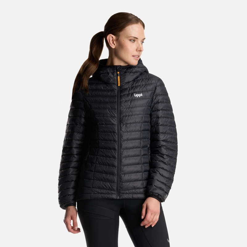 LIPPI CHAQUETA MUJER PEAK DOWN HOODY JACKET NEGRO LIPPI V26