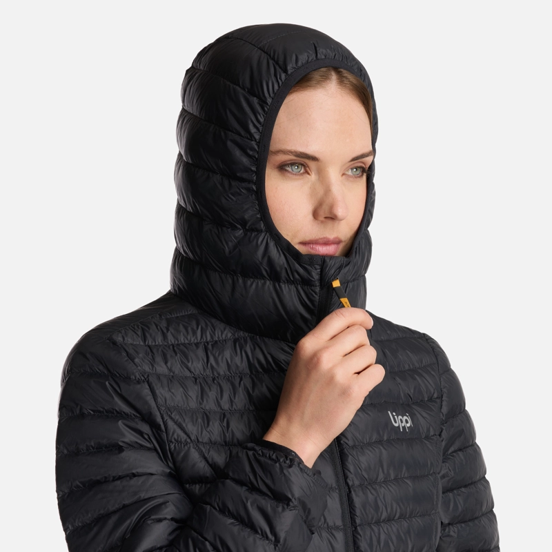 CHAQUETA MUJER PEAK DOWN HOODY JACKET NEGRO LIPPI V26 - 5