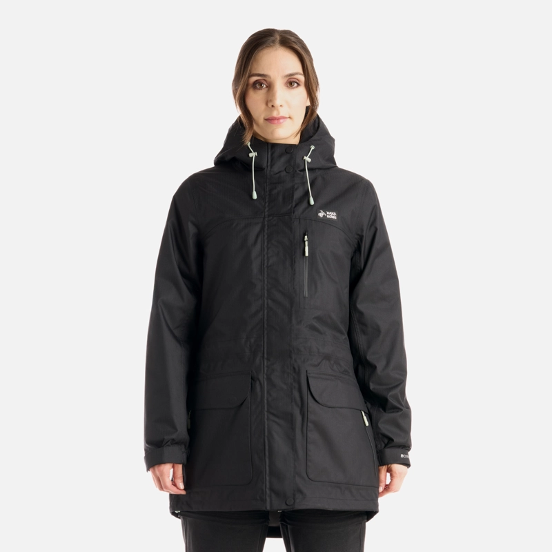 CHAQUETA MUJER PERRO GUAPO PRO NEGRO HAKA HONU V26 - 2
