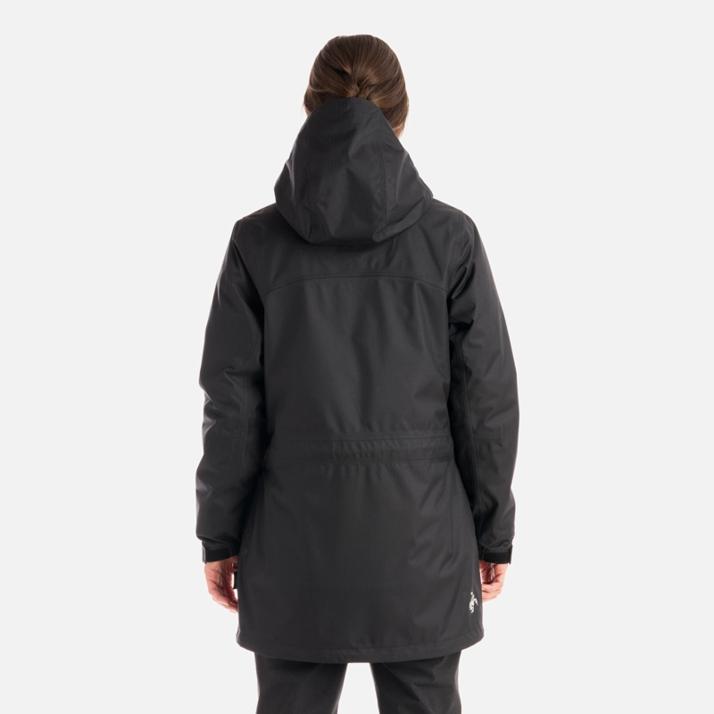 CHAQUETA MUJER PERRO GUAPO PRO NEGRO HAKA HONU V26 - 4