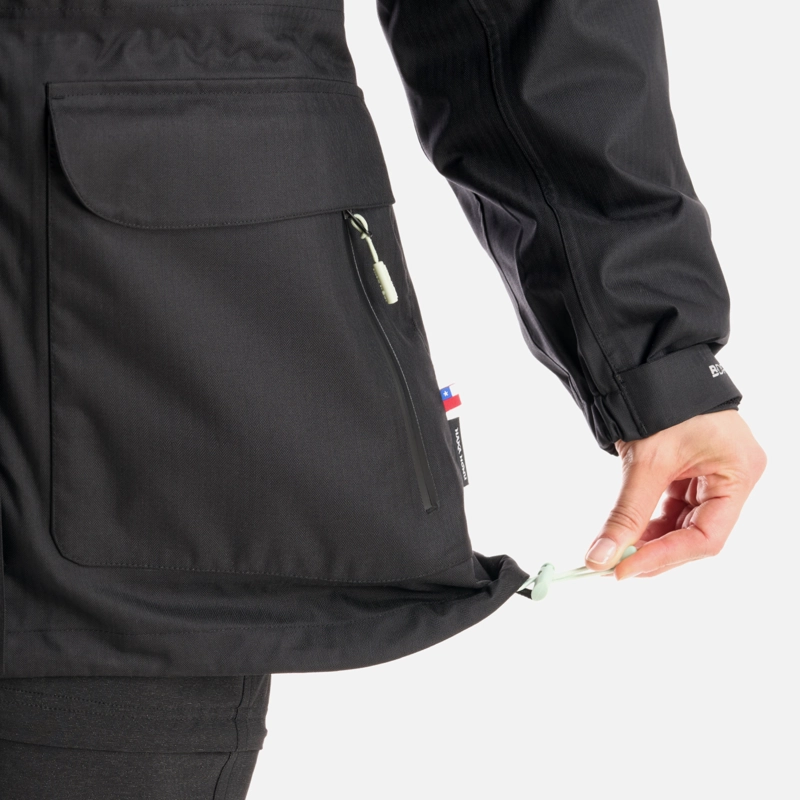 CHAQUETA MUJER PERRO GUAPO PRO NEGRO HAKA HONU V26 - 8
