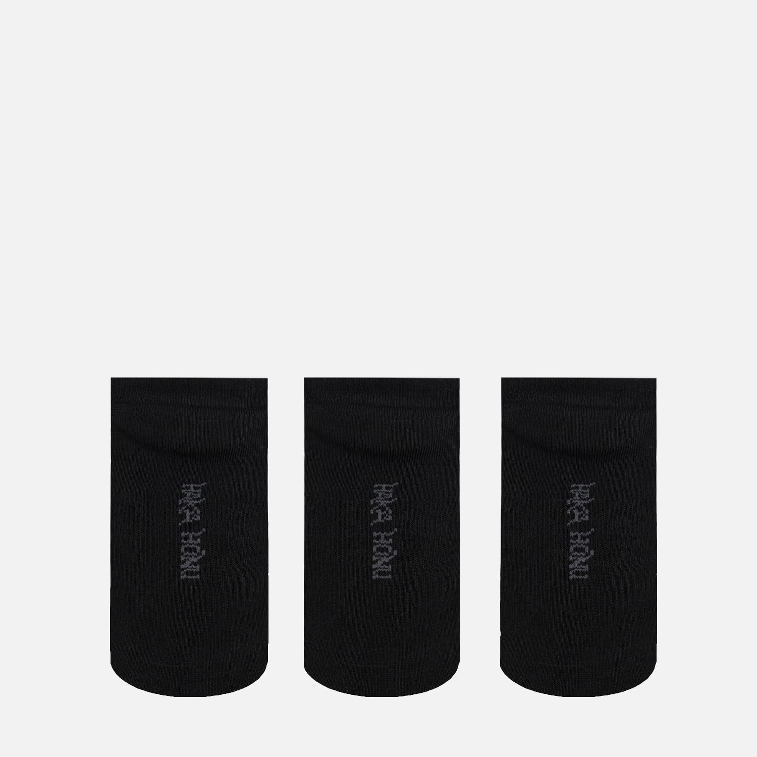 CALCETINES UNISEX LAS TRES PUNTAS PACK CORTO NEGRO HAKA HONU V26 - 2