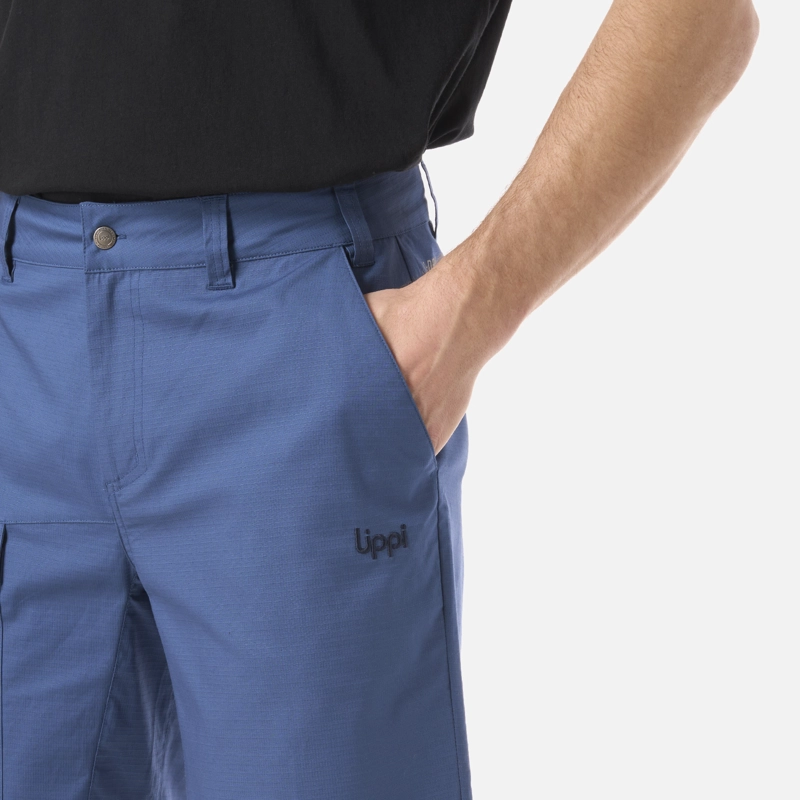 SHORT HOMBRE CAMP PRO Q-DRY SHORTS AZUL OSCURO LIPPI - 4