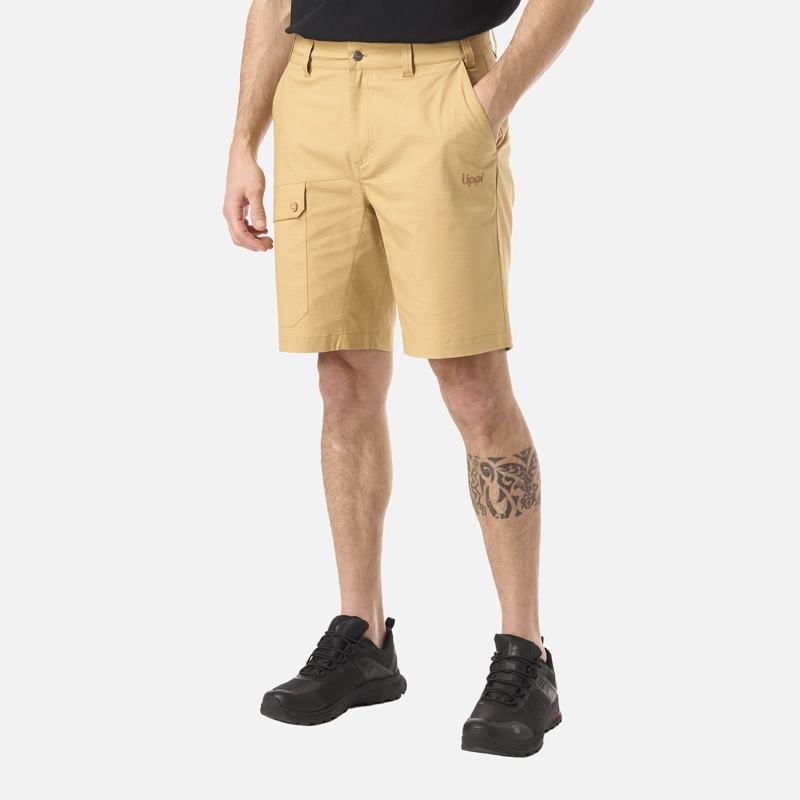 SHORT HOMBRE CAMP PRO Q-DRY SHORTS CAMEL LIPPI V26 - 2