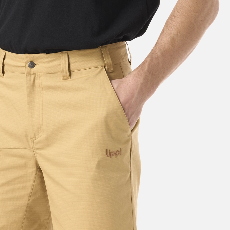 SHORT HOMBRE CAMP PRO Q-DRY SHORTS CAMEL LIPPI V26 - 4