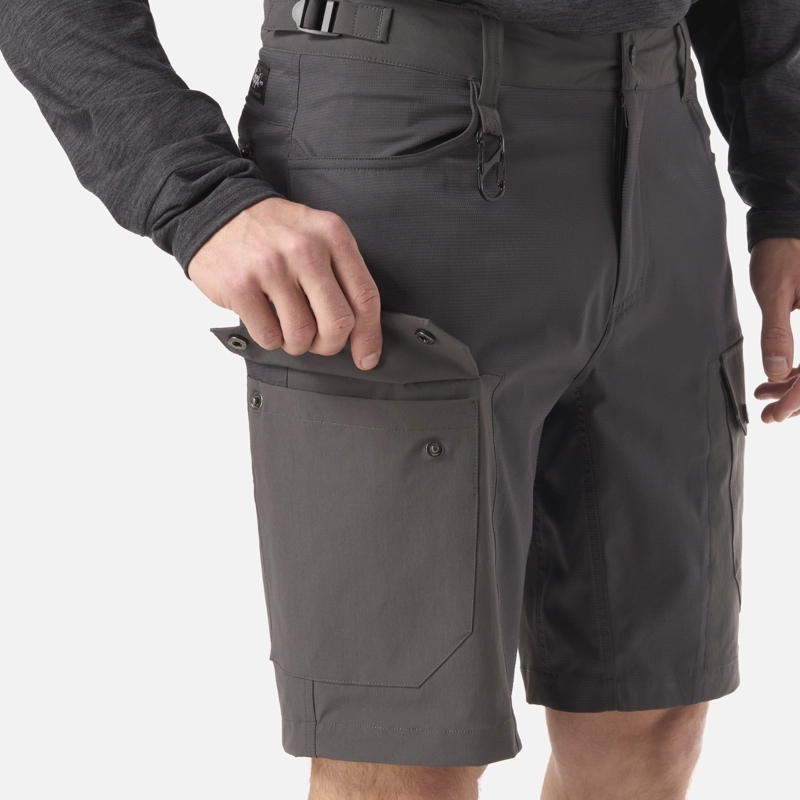 SHORT HOMBRE LENNOX Q-DRY SHORTS GRIS MEDIO LIPPI - 6