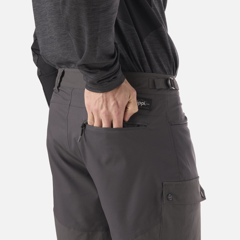 SHORT HOMBRE LENNOX Q-DRY SHORTS GRIS MEDIO LIPPI - 7