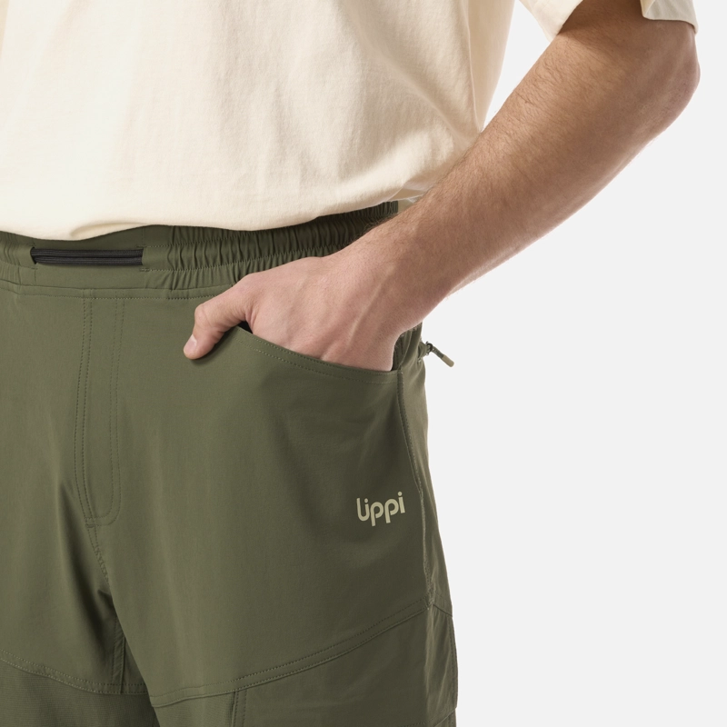 PANTALON HOMBRE ROCK Q-DRY PANTS VERDE MUSGO LIPPI V26 - 5