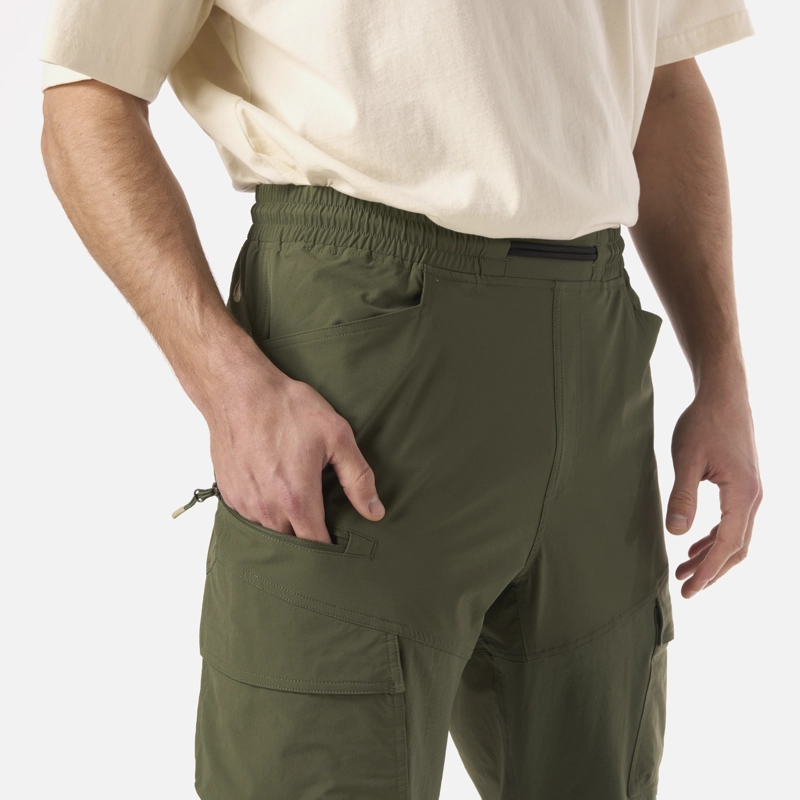 PANTALON HOMBRE ROCK Q-DRY PANTS VERDE MUSGO LIPPI V26 - 6