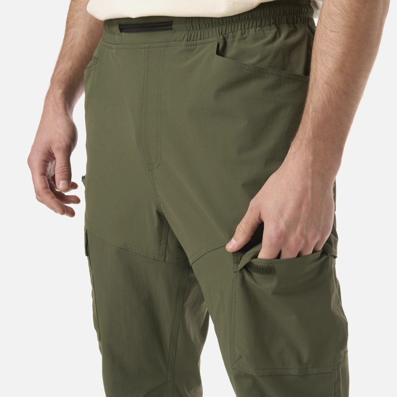 PANTALON HOMBRE ROCK Q-DRY PANTS VERDE MUSGO LIPPI V26 - 7