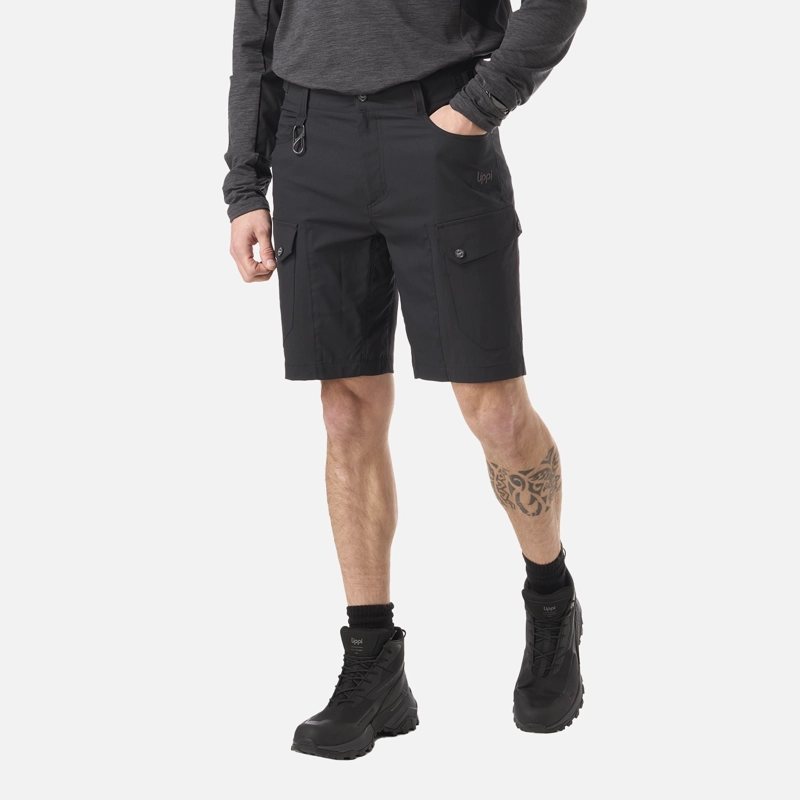 SHORT HOMBRE LENNOX Q-DRY SHORTS NEGRO LIPPI V26 - 2