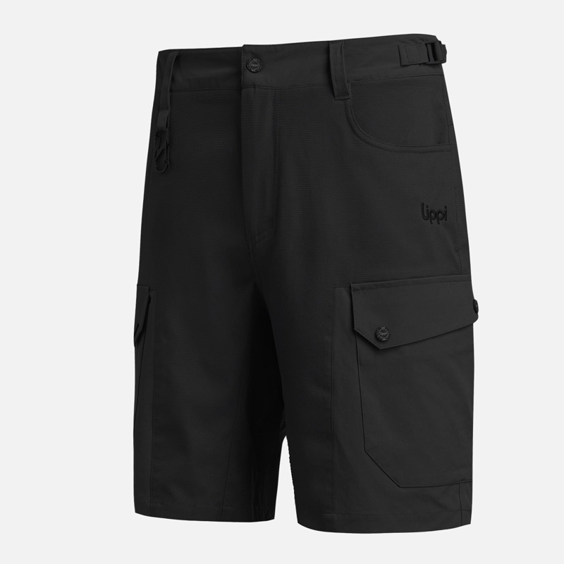 SHORT HOMBRE LENNOX Q-DRY SHORTS NEGRO LIPPI V26 - 9