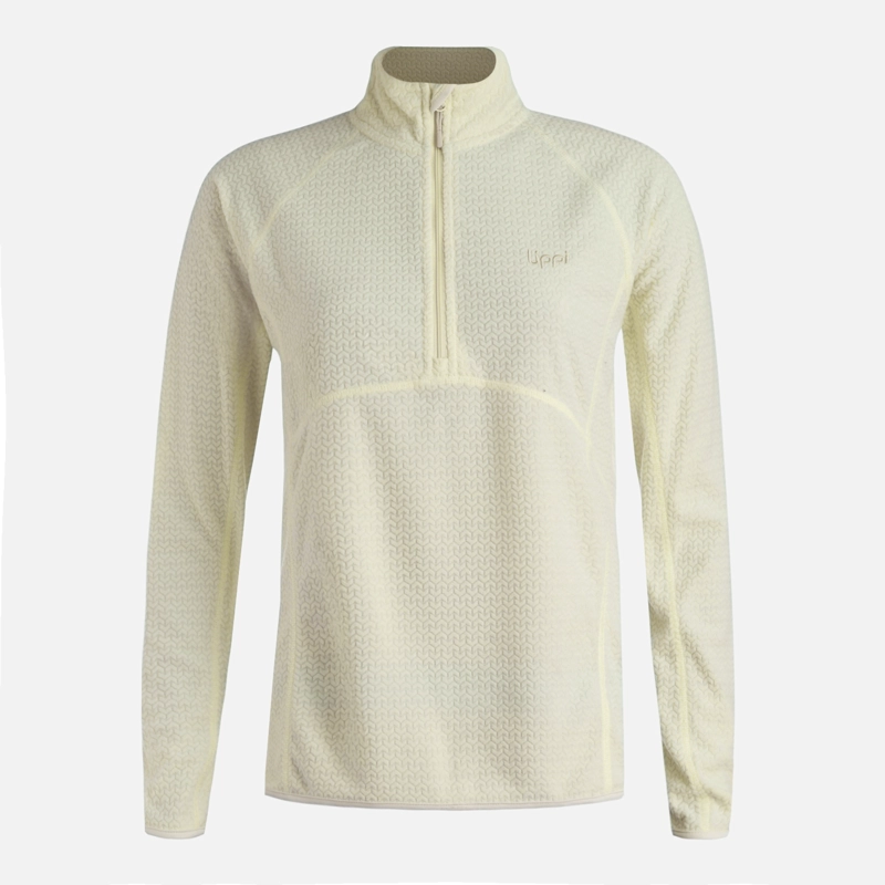 POLERON MUJER JACARANDA NANO-F 1/4 ZIP VERDE CLARO LIPPI V26 - 6