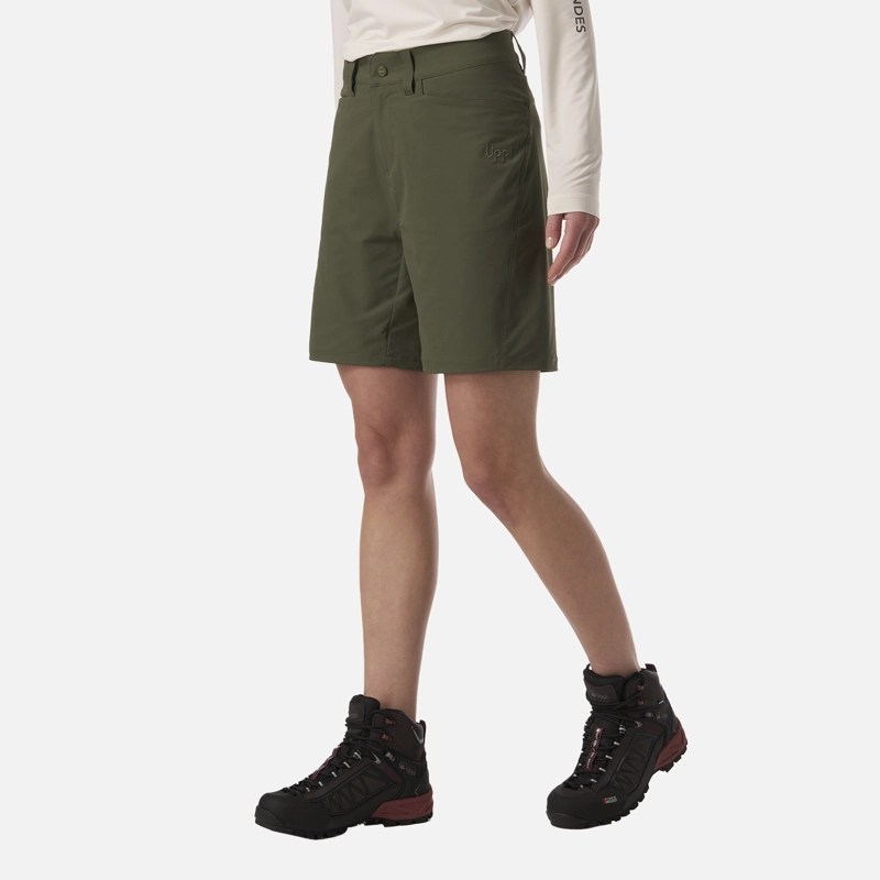 SHORT MUJER PURETREK Q-DRY SHORTS VERDE MUSGO LIPPI - 2