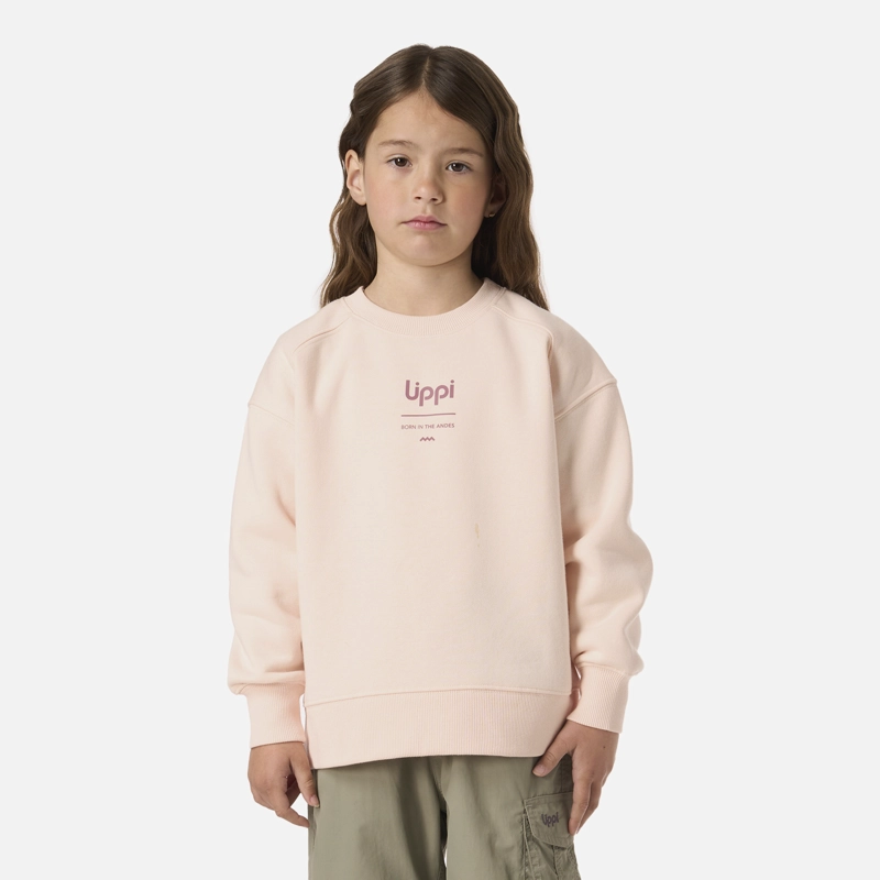POLERON NIÑA INSIGNE SWEATSHIRT OVERSIZE DAMASCO LIPPI V26 - 1