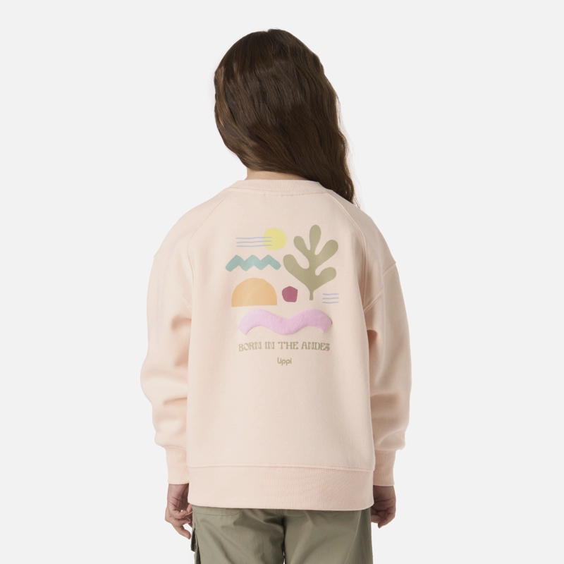POLERON NIÑA INSIGNE SWEATSHIRT OVERSIZE DAMASCO LIPPI V26 - 2