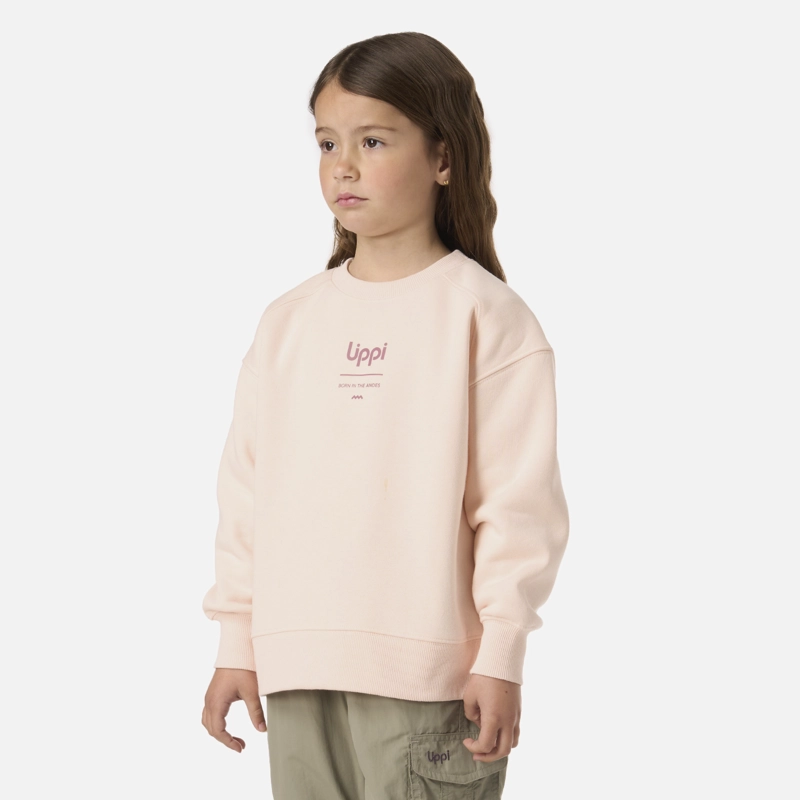 POLERON NIÑA INSIGNE SWEATSHIRT OVERSIZE DAMASCO LIPPI V26 - 3